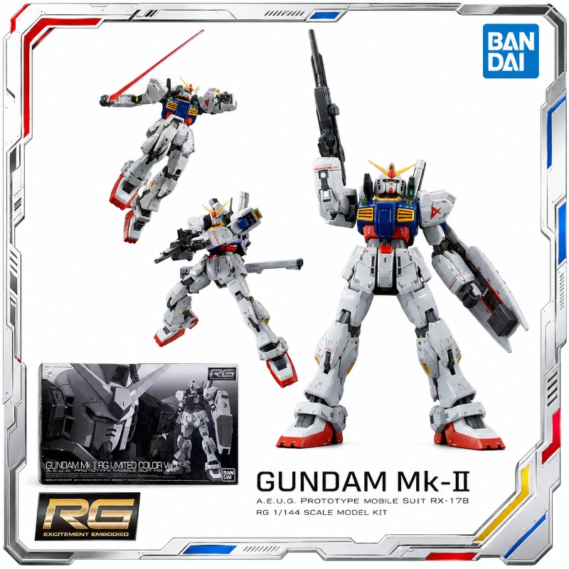 Bandai Model Gundam Rg - Оригинальная фигурка Bandai RG 1/144 RX178