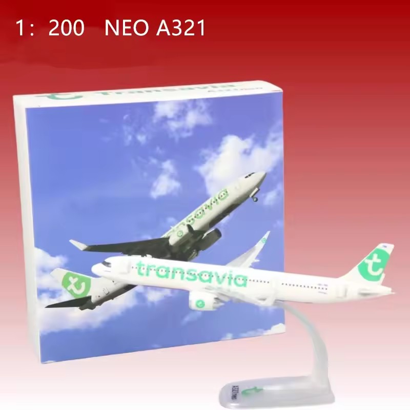 Model Airplane Plastic - Масштабная модель 1:200 Marabu/Play/Vueling/A320neo, австрийский/Transavia, авиакомпания,