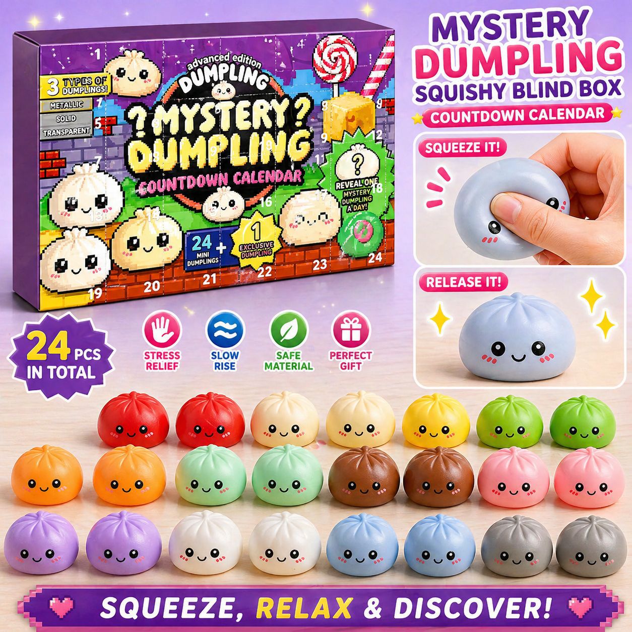 Календарь обратного отсчета «С – обзор и цена Mystery Box Blind Bag