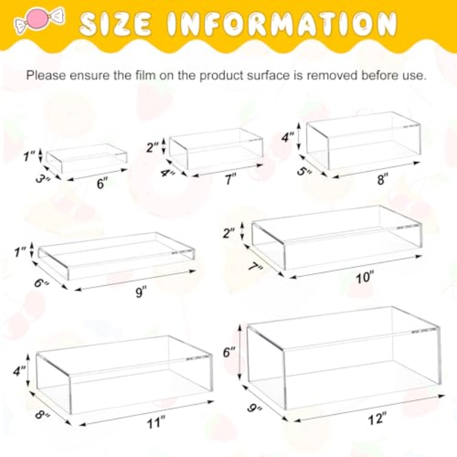 Набор подставок для десертного – обзор и цена Display Risers Set