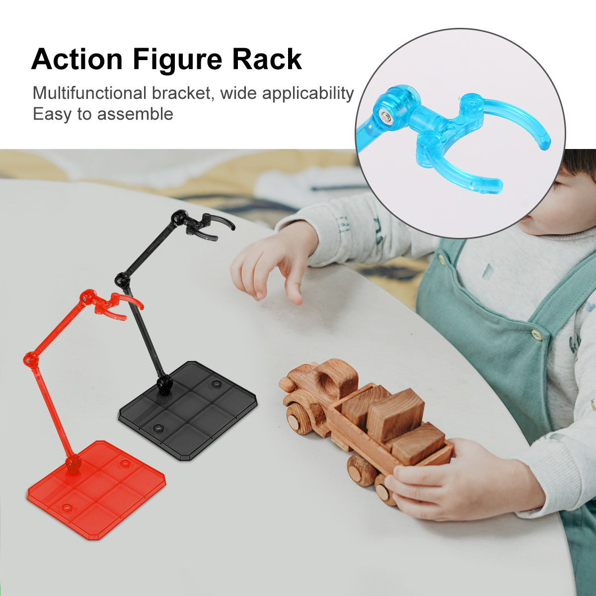 5 шт. прочных подставок для фи – обзор и цена Action Figure Stand