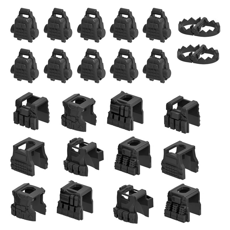 MOC военная броня, тактический – обзор и цена Building Block Mini